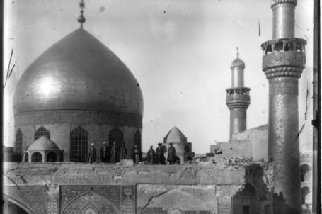 اعمال الترميم في الحرم المطهر 1324