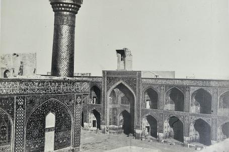 الحرم المطهر باب الساعة 1925
