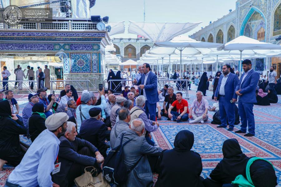 وفد من مسلمي الجمهورية التركية يزور العتبة العلوية المقدسة ويطلع على معالمها