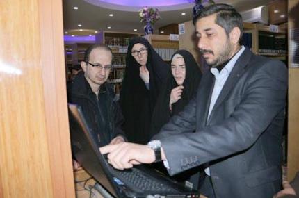 وفد الكلية الملكية البريطانية يشيد بمكتبة الروضة الحيدرية المطهرة
