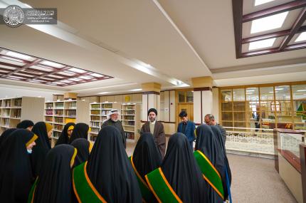 العتبة العلوية المقدسة تستضيف وفداً من حافظات القرآن الكريم من العتبة الرضوية المقدسة