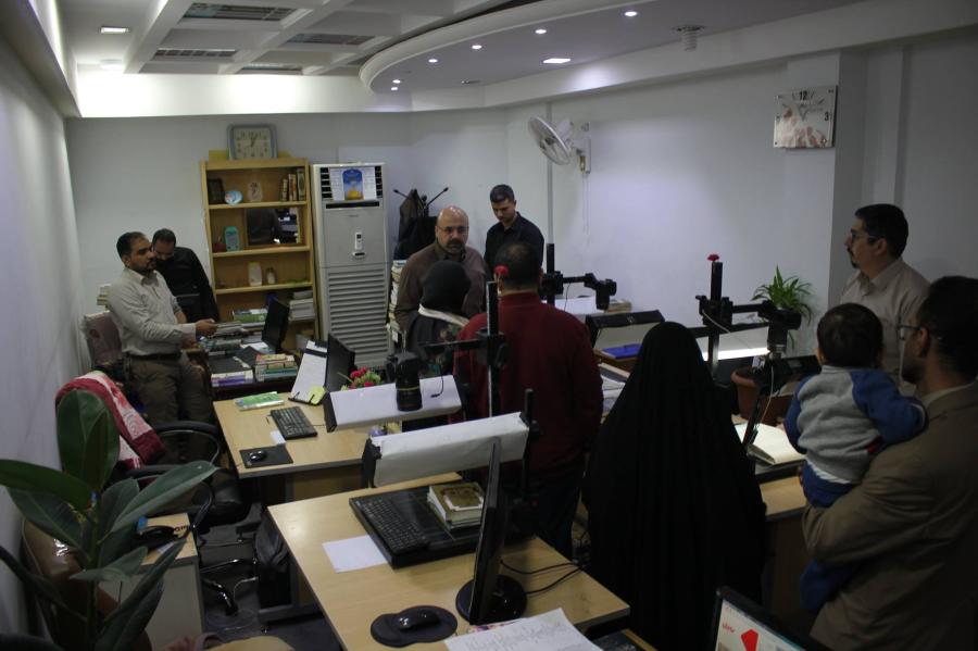 الشاعرة البنانية زينب صالح في ضيافة مكتبة الروضة الحيدرية 
