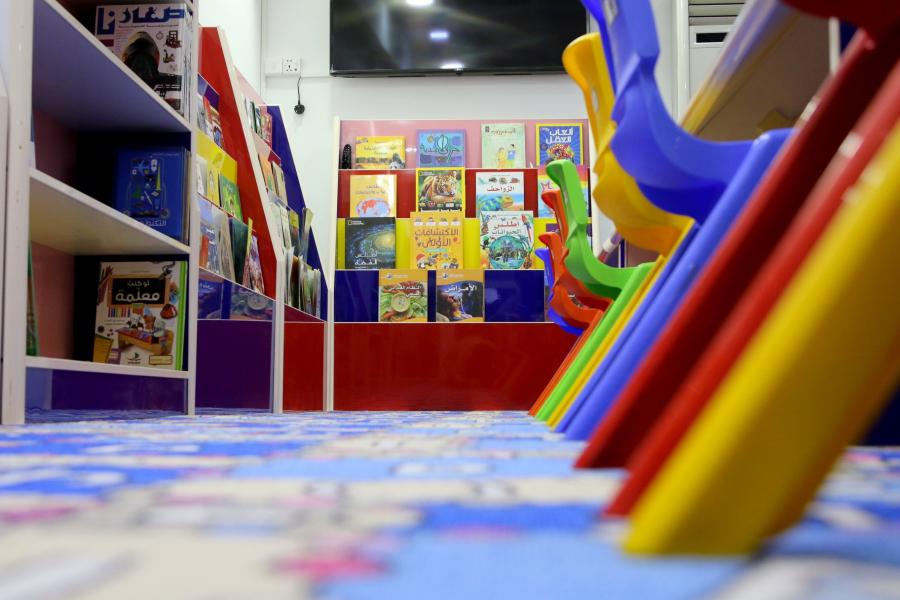 افتتاح مكتبة الطفل من ضمن المشاريع المستحدثة في مكتبة الروضة الحيدرية 