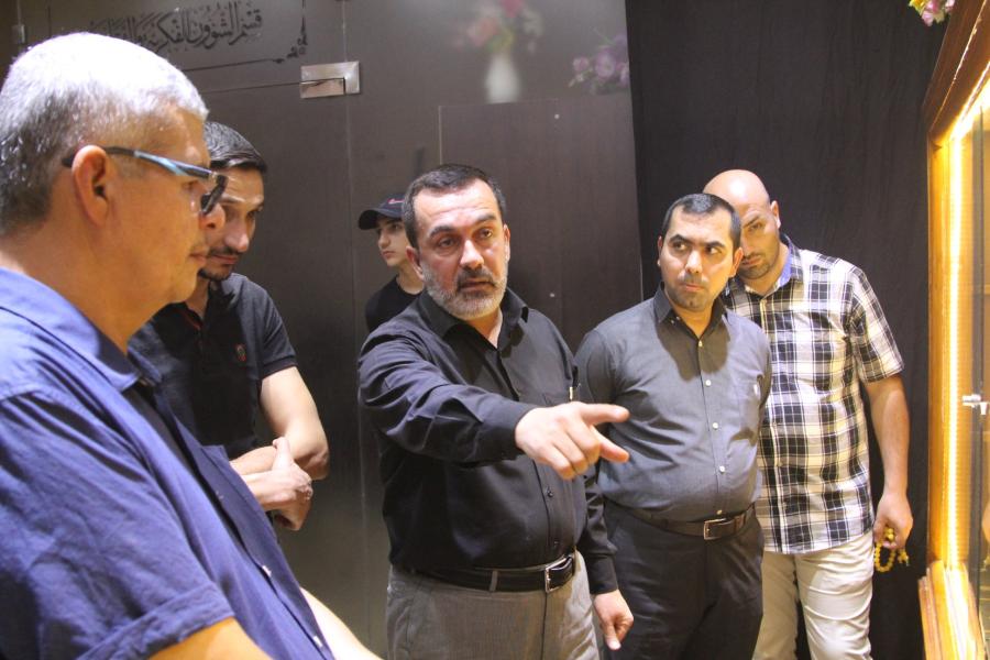 مكتبة الروضة الحيدرية ترحب بأساتذة جامعة بغداد 
