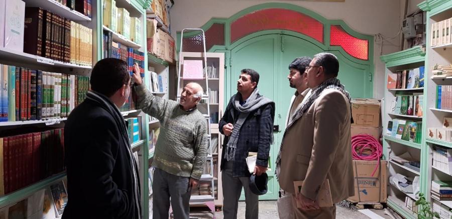 وفد مكتبة الروضة الحيدرية يزور عدداً من المكتبات المهمة في الجمهورية الإسلامية الإيرانية