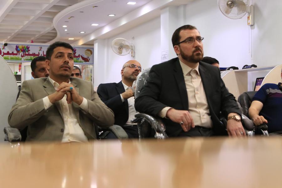 مكتبة الروضة الحيدرية تفتتح موقع الرسمي بحلته الجديدة