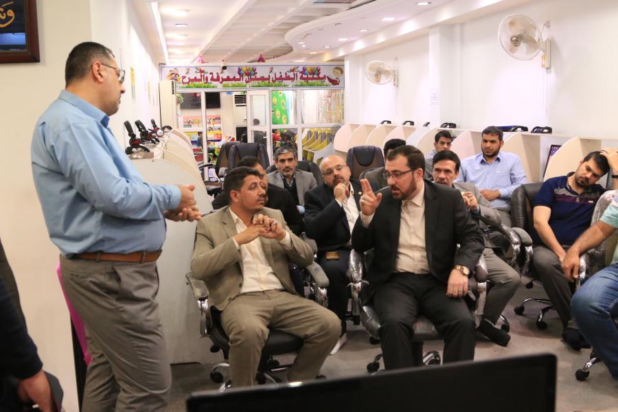 مكتبة الروضة الحيدرية تفتتح موقع الرسمي بحلته الجديدة