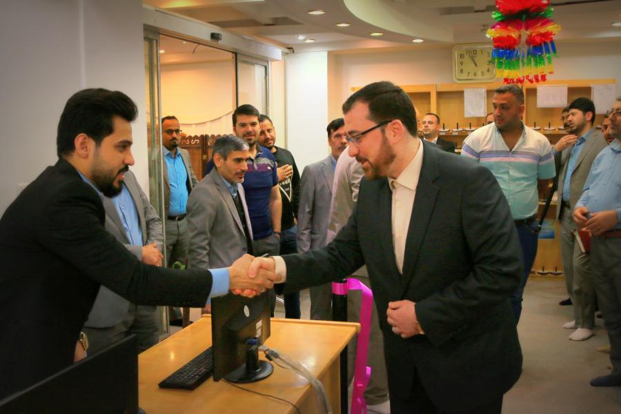 مكتبة الروضة الحيدرية تفتتح موقع الرسمي بحلته الجديدة