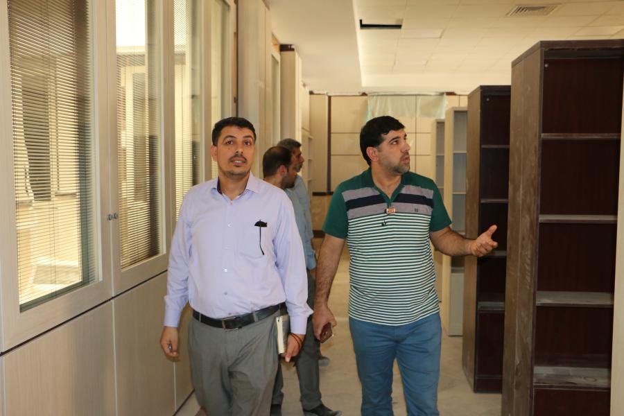 الكوادر الهندسية في العتبة العلوية المقدسة تعلن عن نسب إنجاز متقدمة في البناية الجديدة لمكتبة الروضة الحيدرية