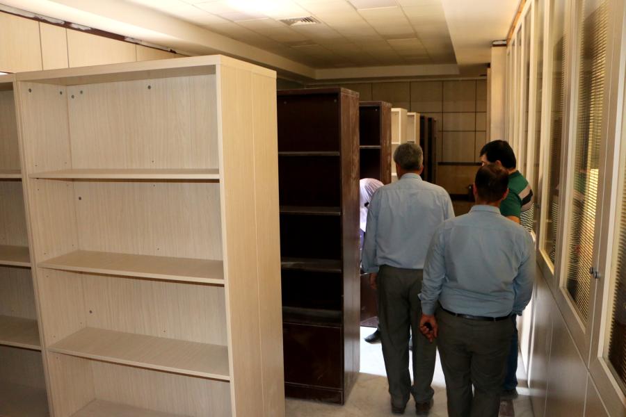 الكوادر الهندسية في العتبة العلوية المقدسة تعلن عن نسب إنجاز متقدمة في البناية الجديدة لمكتبة الروضة الحيدرية