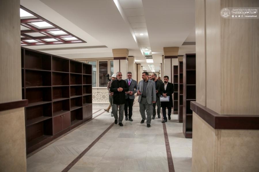 الأمانة العامة للعتبة العلوية المقدسة تعلن عن إنجاز بناية (مجمع الروضة الحيدرية الفكري والثقافي)