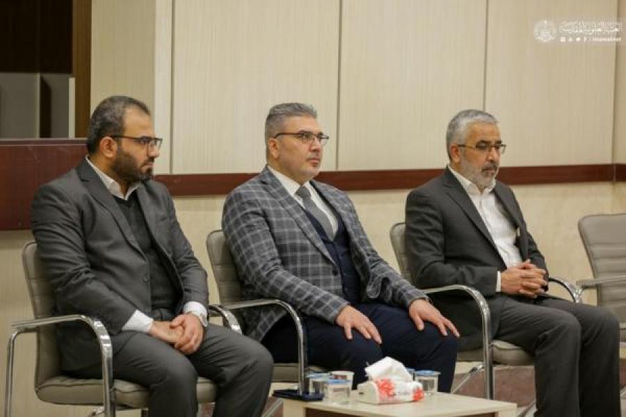 مَجمع الروضة الحيدرية في العتبة العلوية المقدسة يحيي ذكرى شهادة السيدة الزهراء (عليها السلام)