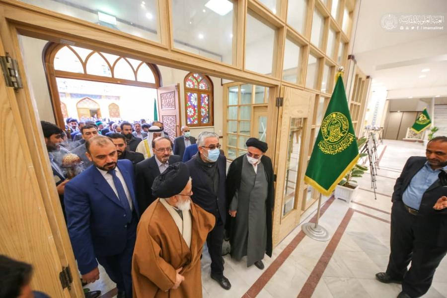ضمن فعاليات أسبوع العفاف .. العتبة العلوية المقدسة تفتتح بناية مكتبة الروضة الحيدرية في صحن السيدة فاطمة (عليها السلام)