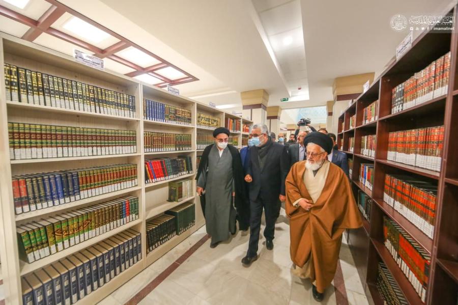 ضمن فعاليات أسبوع العفاف .. العتبة العلوية المقدسة تفتتح بناية مكتبة الروضة الحيدرية في صحن السيدة فاطمة (عليها السلام)