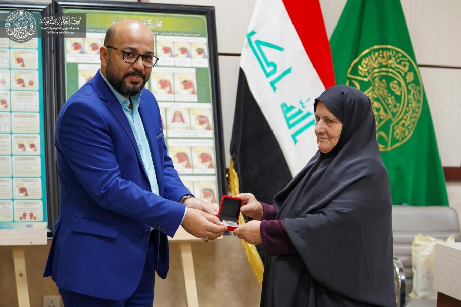 وفد من المستبصرات من جمهورية روسيا الاتحادية يزور قسم الشؤون الفكرية والثقافية في العتبة العلوية المقدسة