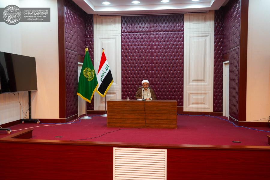 العتبة العلوية المقدسة تستضيف وفداً من حافظات القرآن الكريم من العتبة الرضوية المقدسة