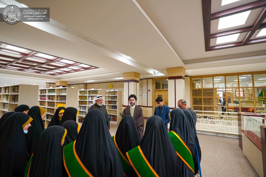 العتبة العلوية المقدسة تستضيف وفداً من حافظات القرآن الكريم من العتبة الرضوية المقدسة