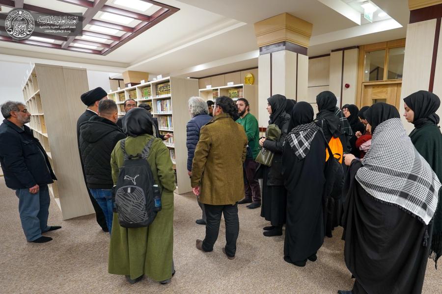 وفد من الزوّار الأتراك في ضيافة العتبة العلوية المقدسة